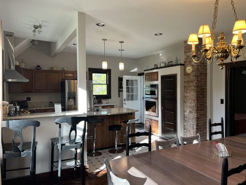 Kitchen and main entrance into the home.