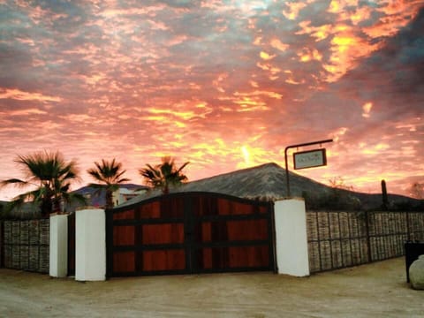 Sunset at Palapas La Choya.