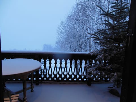 Large balcony. Access through lounge patio doors.