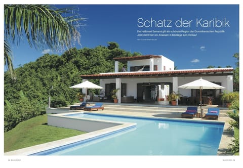 The villa has been portrayed on various international magazines