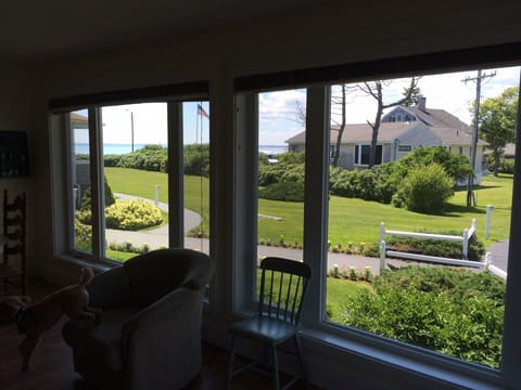 View to Ocean from Living Room.