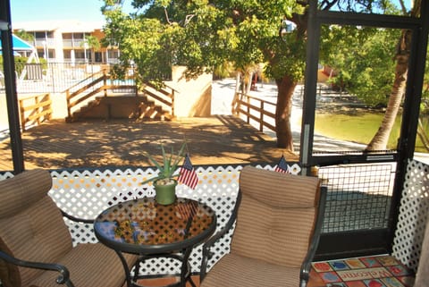 View from back patio.