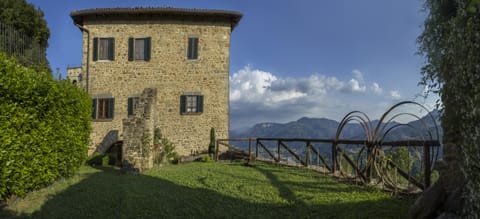 Steps from the main villa's ancient ruins and terraced vegetable & berry gardens