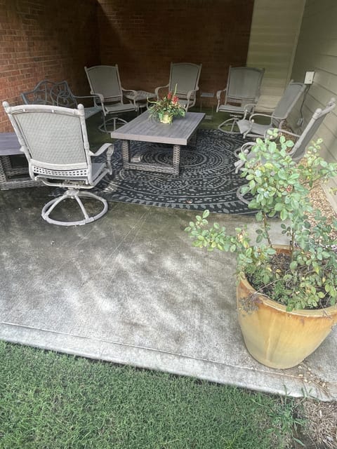 Your own outdoor patio for private time. 