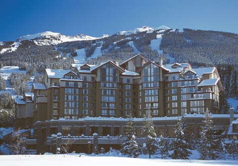 View of Westin in winter