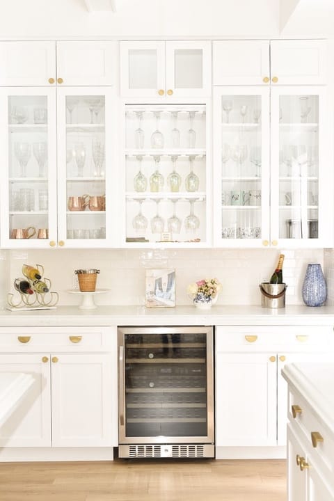 Wet Bar in our newly renovated kitchen.