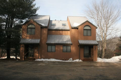4 level townhouse on the right