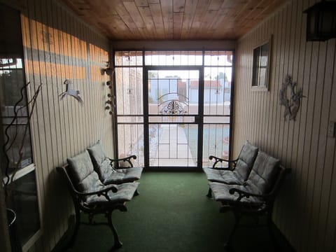 Sunny and Secure Entryway