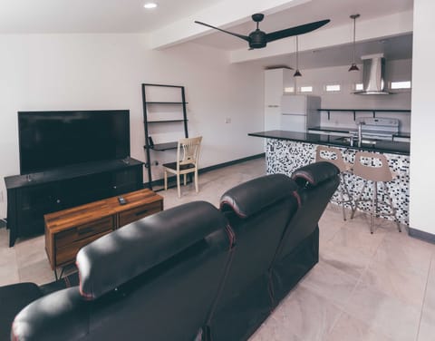 Living Room and Open Kitchen (looking from front door)
