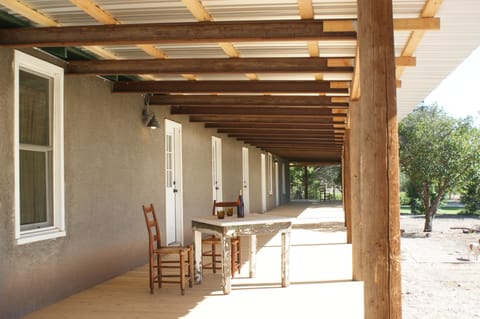 North Bunkhouse Cabin Porch