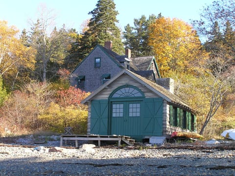 Launch your kayak from the beach or  play ping pong in the boat house