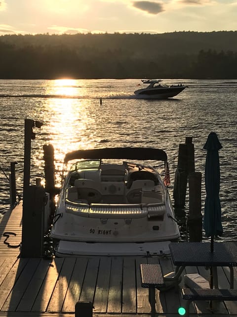 Use of our dock is included for your stay, boats up to 21'.