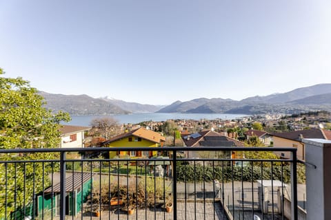 Lovely view of the lake from the terrace.