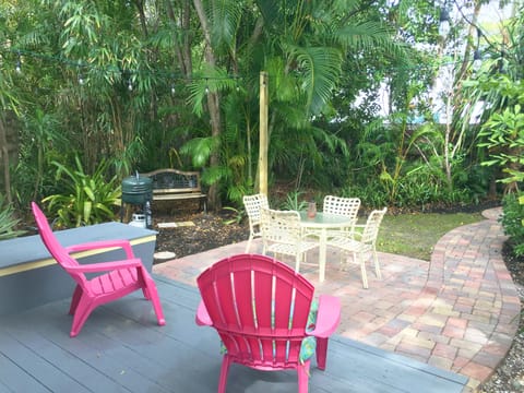 Tropical garden views