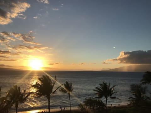 The sunsets from the balcony are special