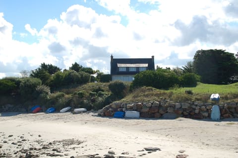 View of the house from the sea