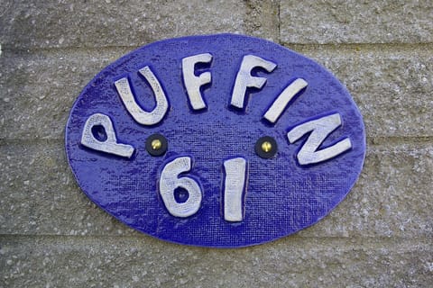 Puffin Name plaque
