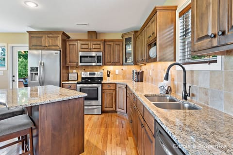 Plenty of space for cooking