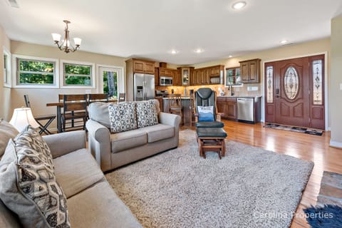 Open concept living area