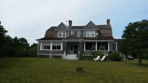 Front of House Facing Katama Bay and Ocean