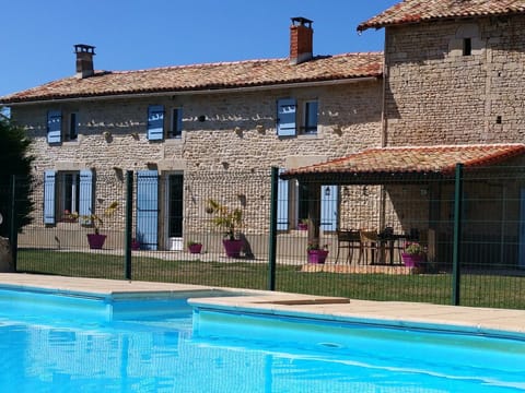 Farmhouse from the pool
