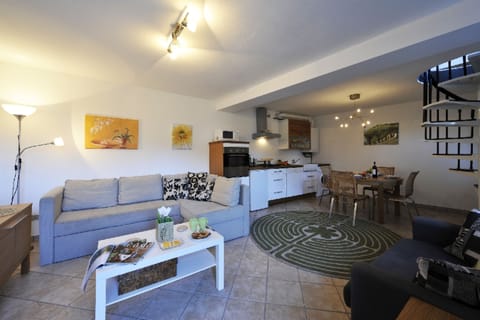 Spacious,  light and airy open plan ground floor living area.