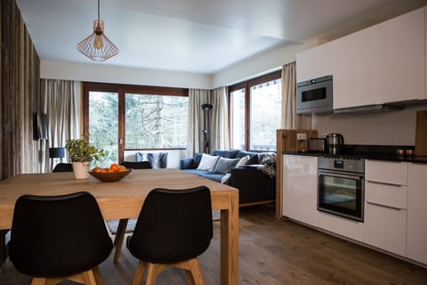 Open plan living area
