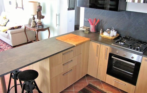 Very well equipped kitchen