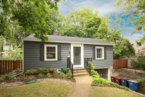 Front view of home from Jackson Avenue