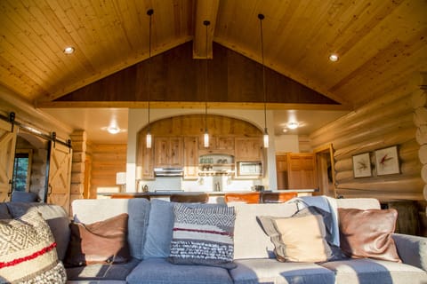 Living room-Guest  Lodge from deck