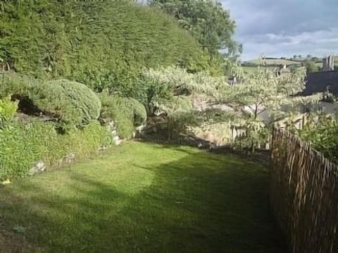 the terraced garden