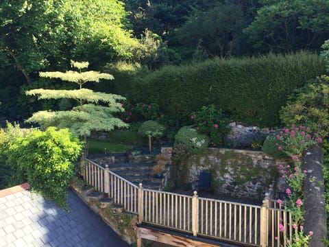 Designer Garden on Hillside