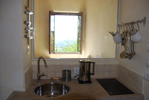 Kitchenette on top floor