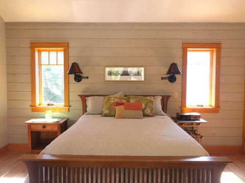 Brand new bedroom addition with Stickley furnishings. Queen sized bed