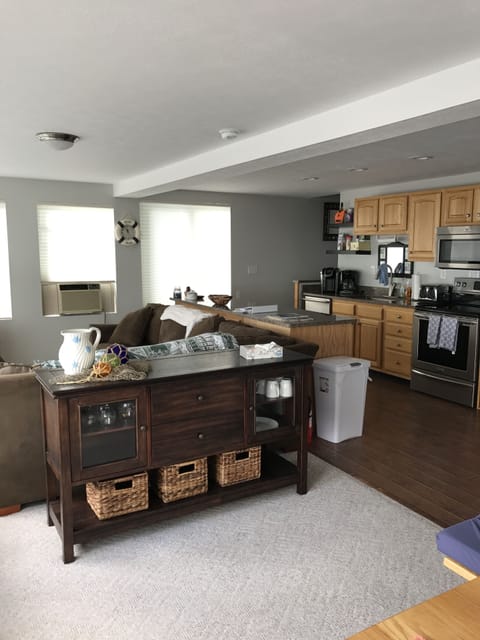 Kitchen view from dining area