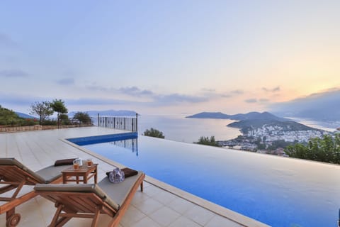 Spectacular poolside views