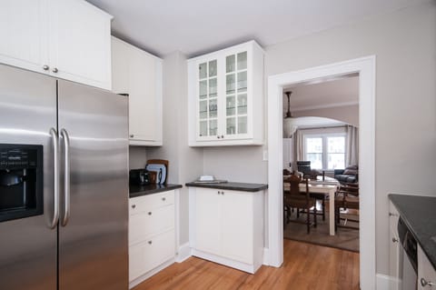 Main floor: Kitchen with new appliances, including dishwasher