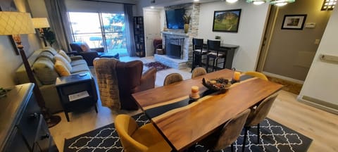 Dining and Living areas