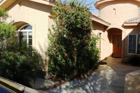 Front Entrance to House-Casita door is on the left