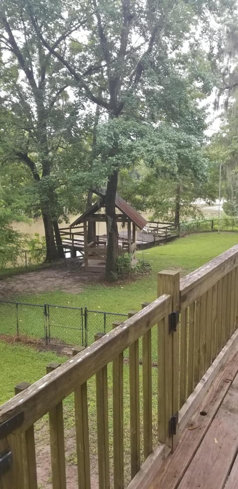 View of owner's pier next door. Available to use on request.