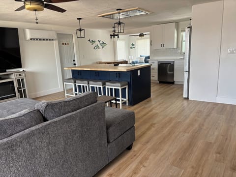 Open floor plan for whole family to spend time together