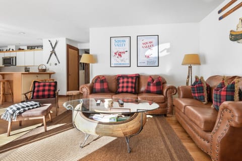 Pull out couch located in the living room