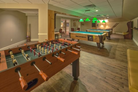 Take the kids to the shared games room.
