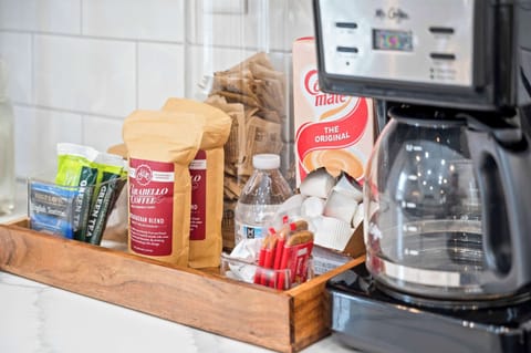 Fully stocked kitchen