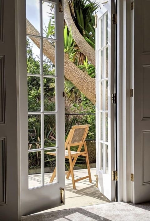South facing veranda through French doors, ideal for relaxing  