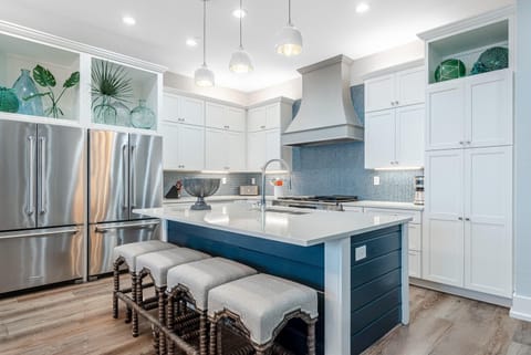 2nd Floor, Double Refrigerators in the Spacious Kitchen