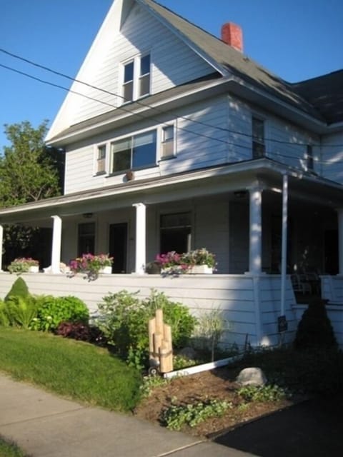 Spacious front porch, 500 sq ft; great gathering place for family & friends.