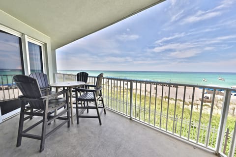Private balcony overlooking beautiful PCB.