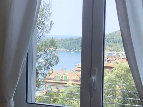 Master bedroom sea views