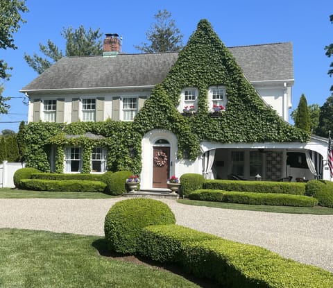 Ivy Covered Tudor on the Old Post Road in Fairfield.